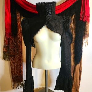 Punkrave Victorian Shrug Jacket 🦇